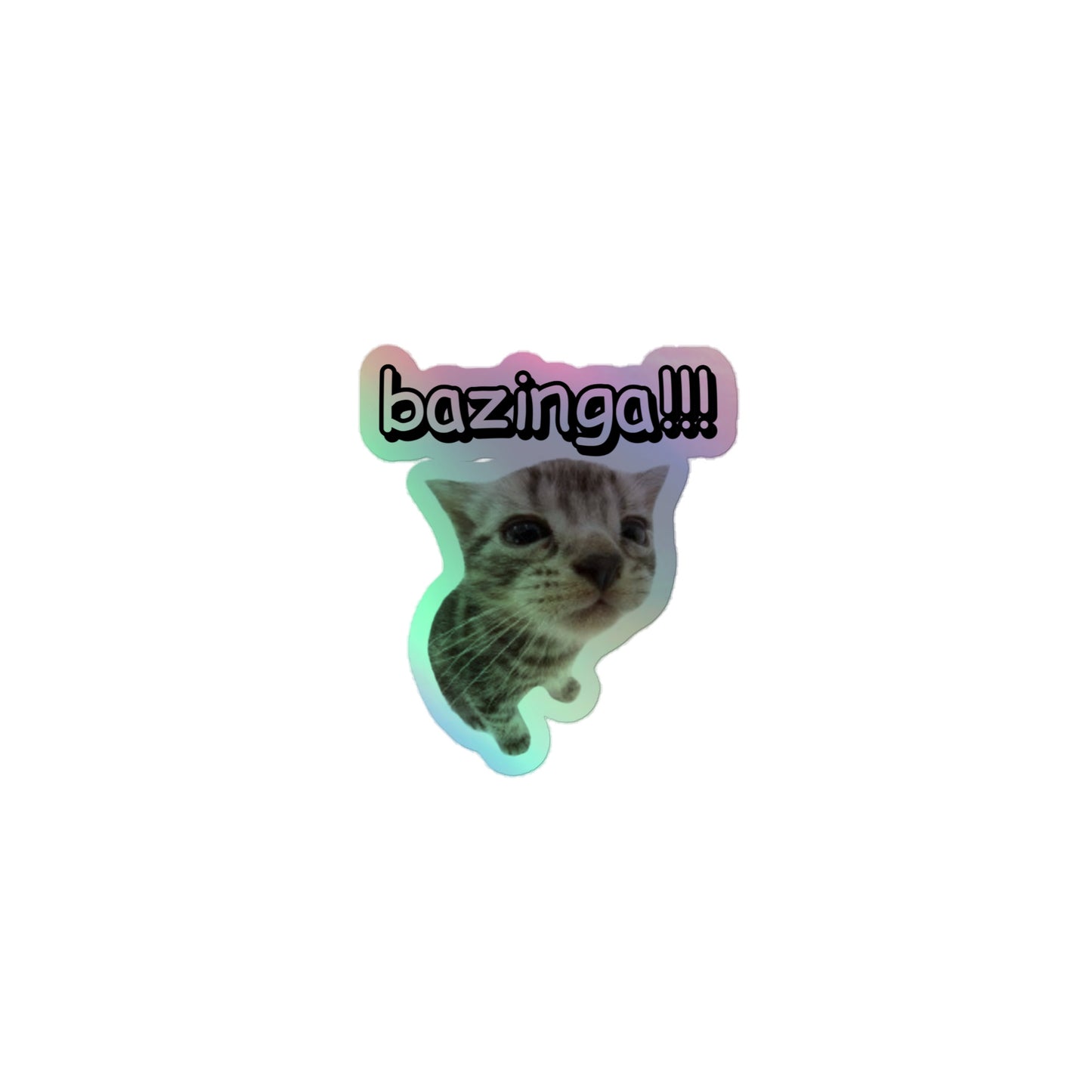 bazinga!!! cringey sticker