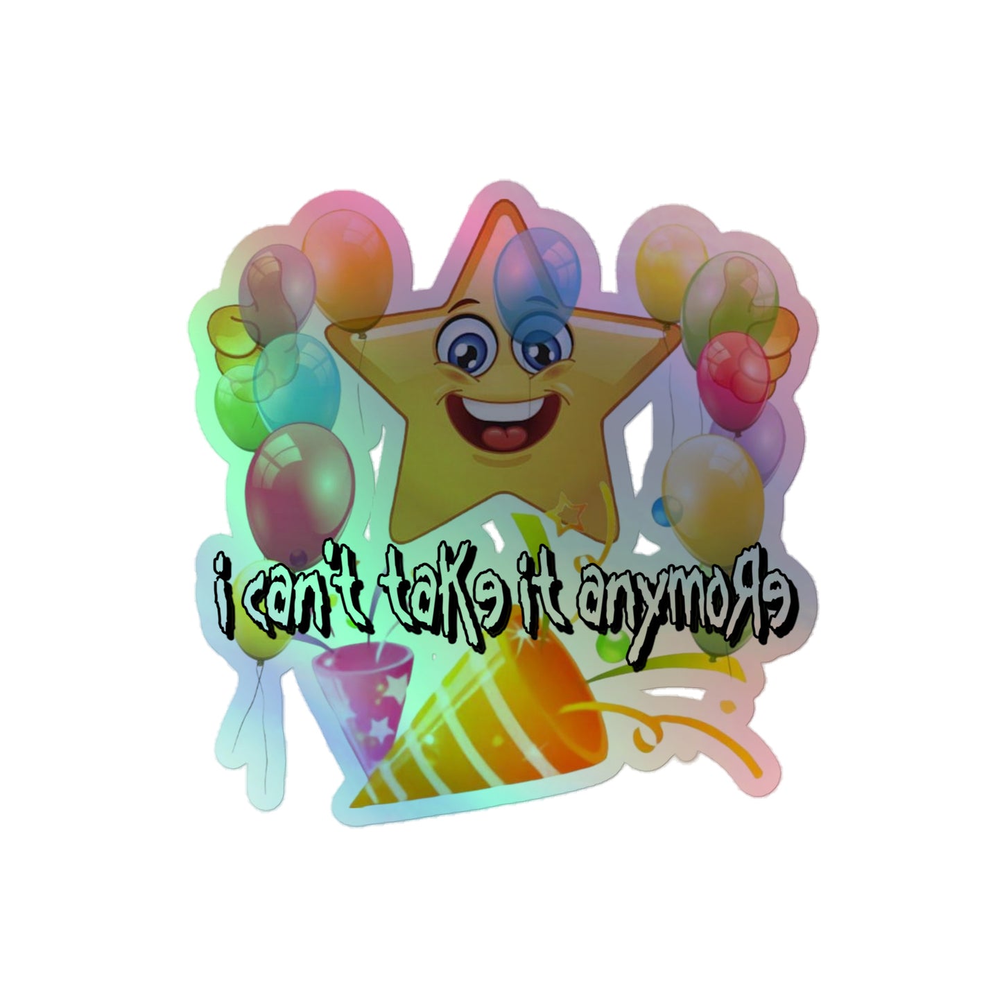 i can’t take it anymore!!! Sticker