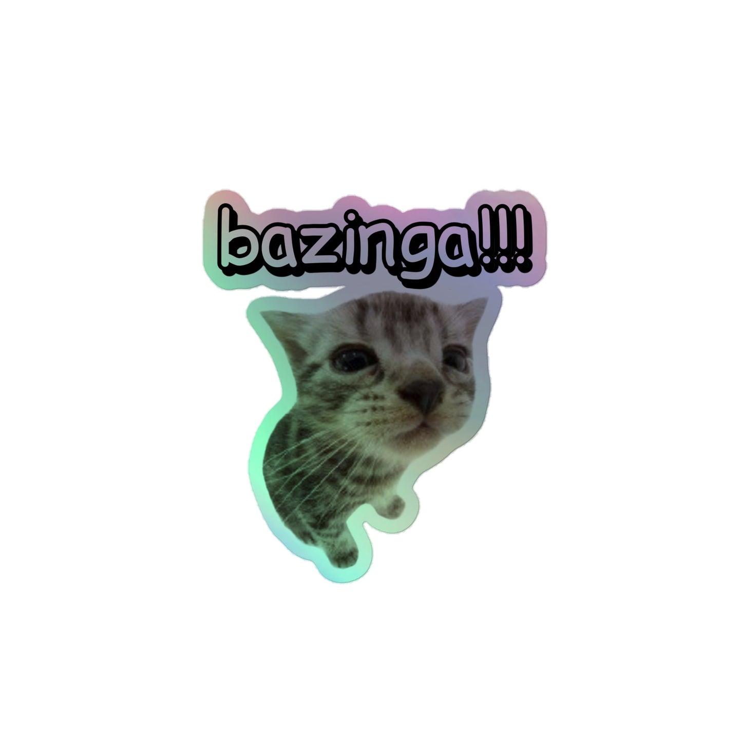 bazinga!!! cringey sticker