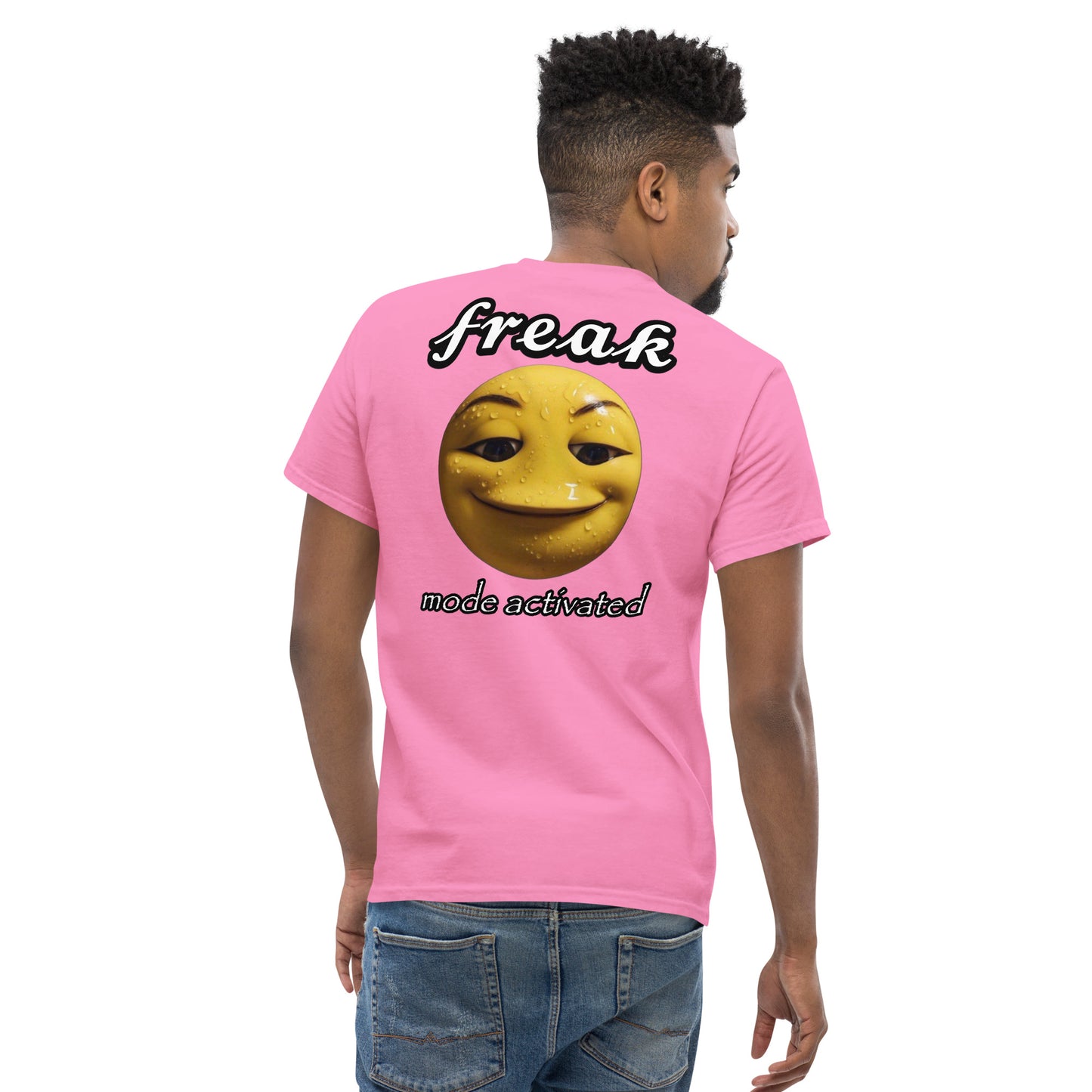 BACK PRINT Freak mode activated Cringey Tee