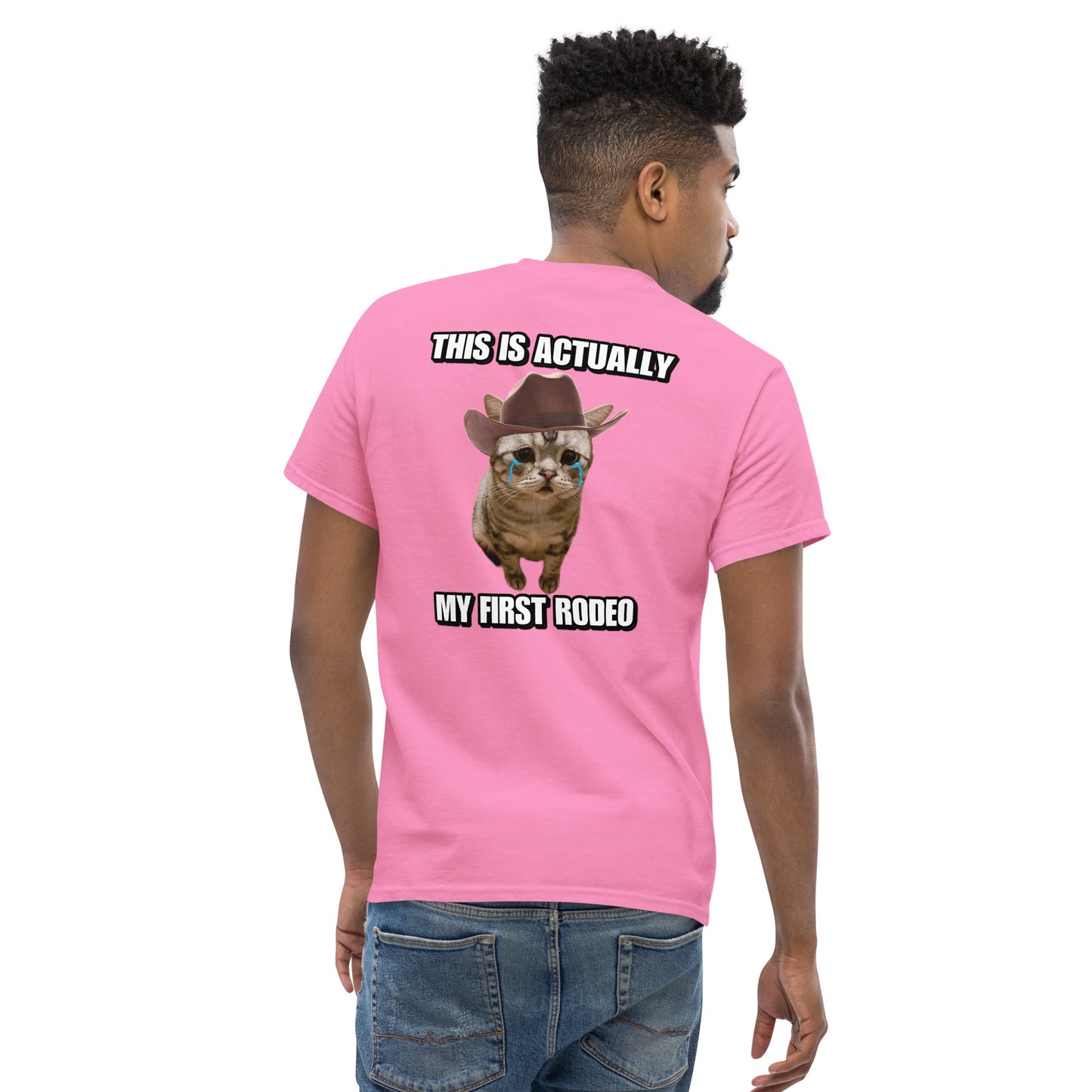 My first rodeo Cringey Tee BACK PRINT