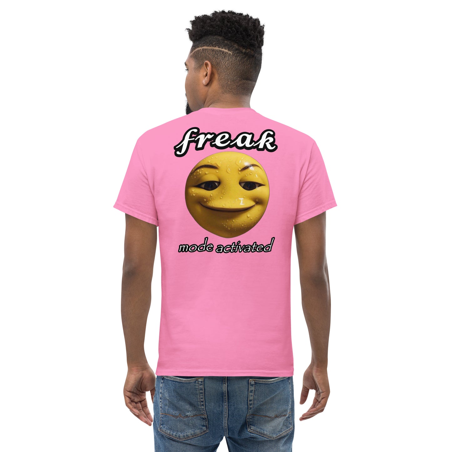 BACK PRINT Freak mode activated Cringey Tee