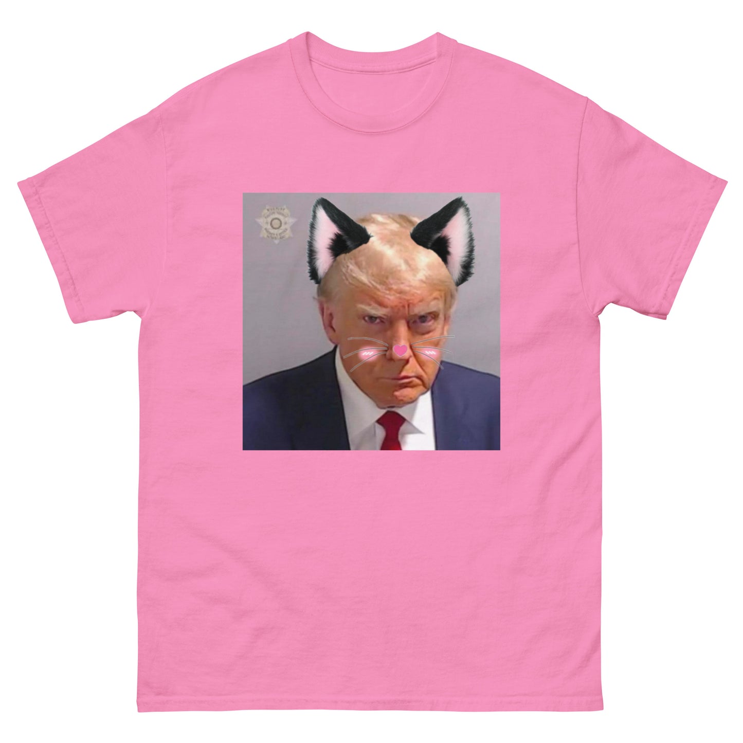 Catboy Trump Mugshot Cringey Tee