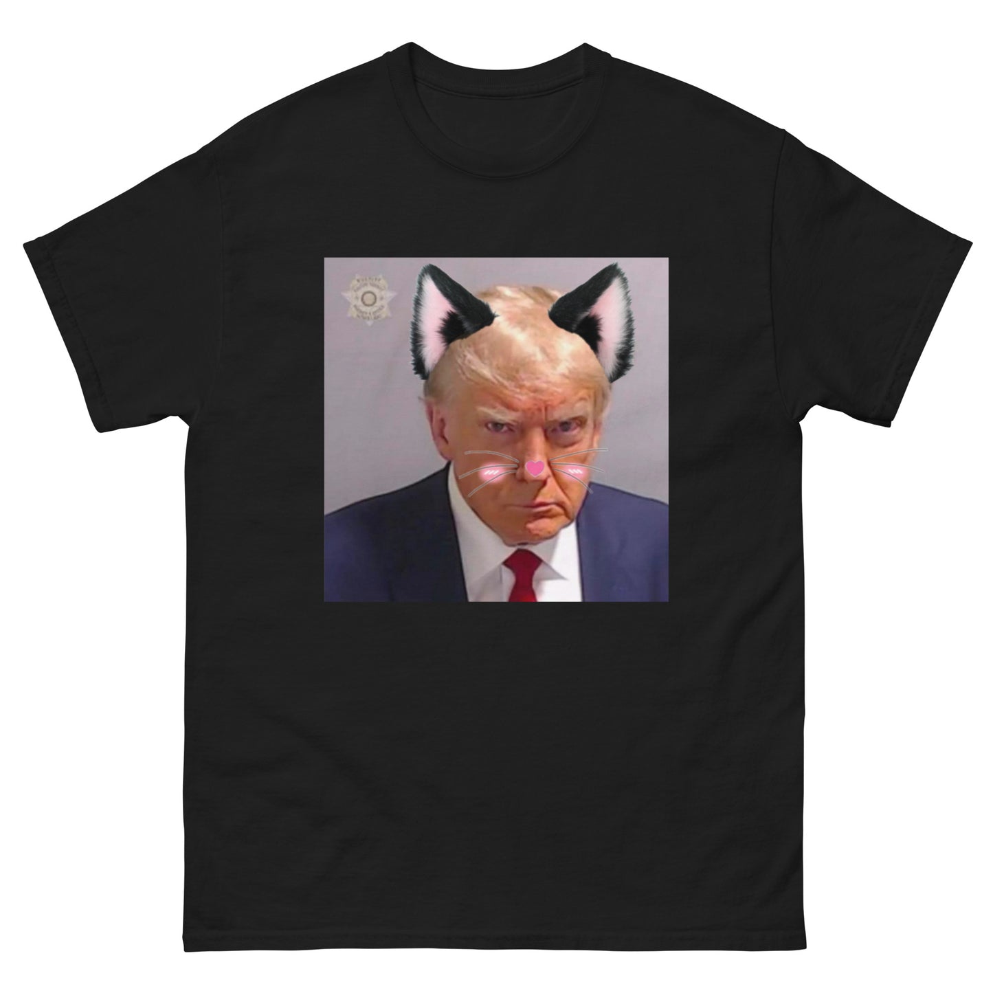 Catboy Trump Mugshot Cringey Tee