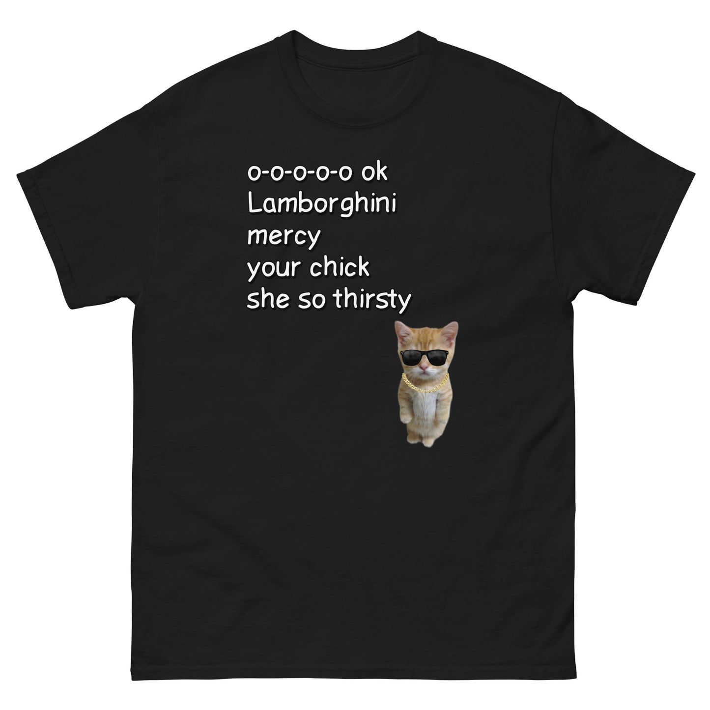 Lamborghini Mercy lyrics Cringey Tee