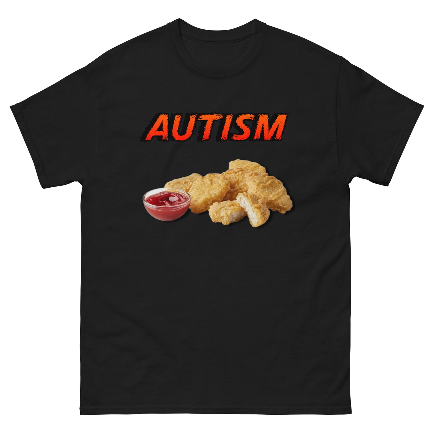 Chicken Nugget Autism Cringey Tee