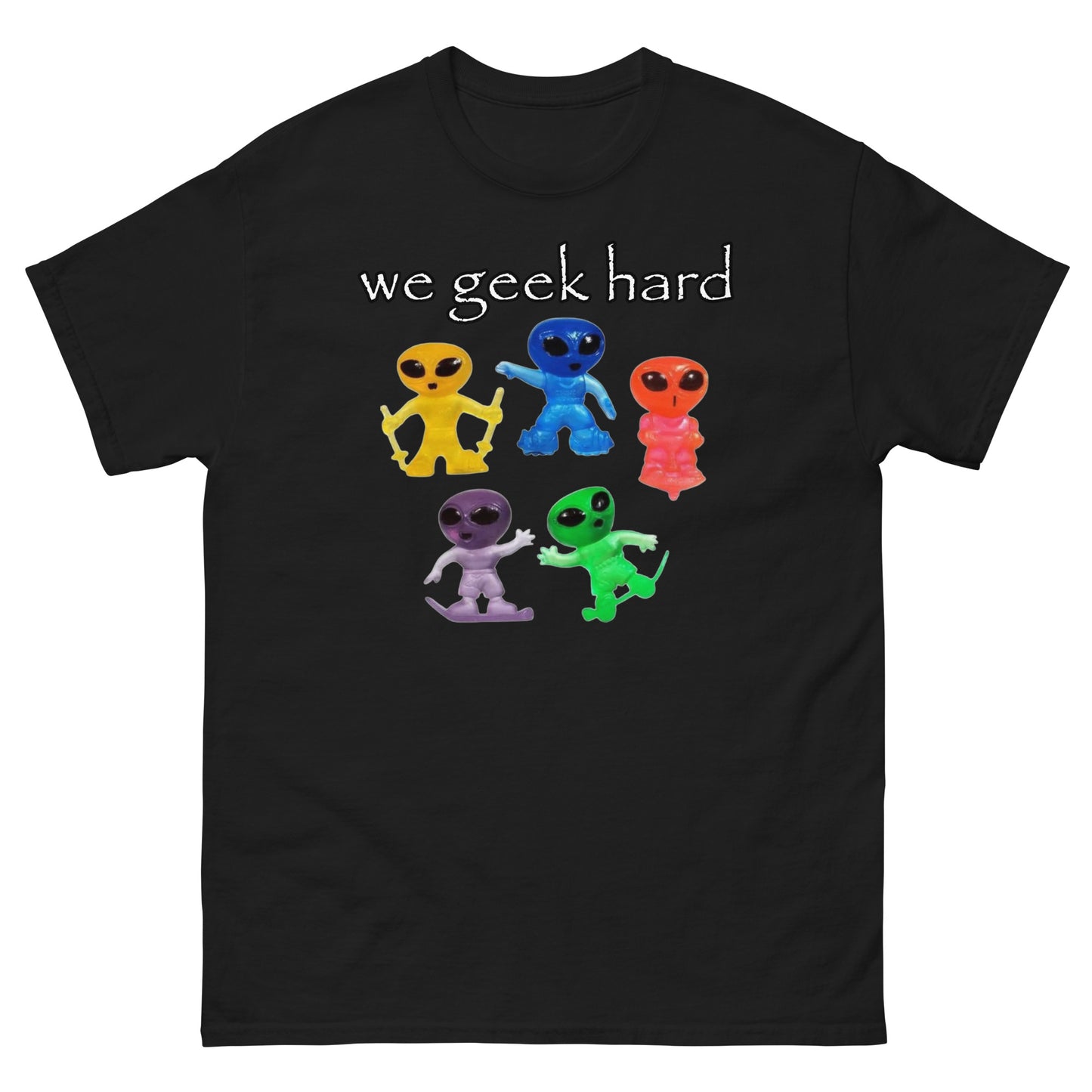 We geek hard Cringey Tee