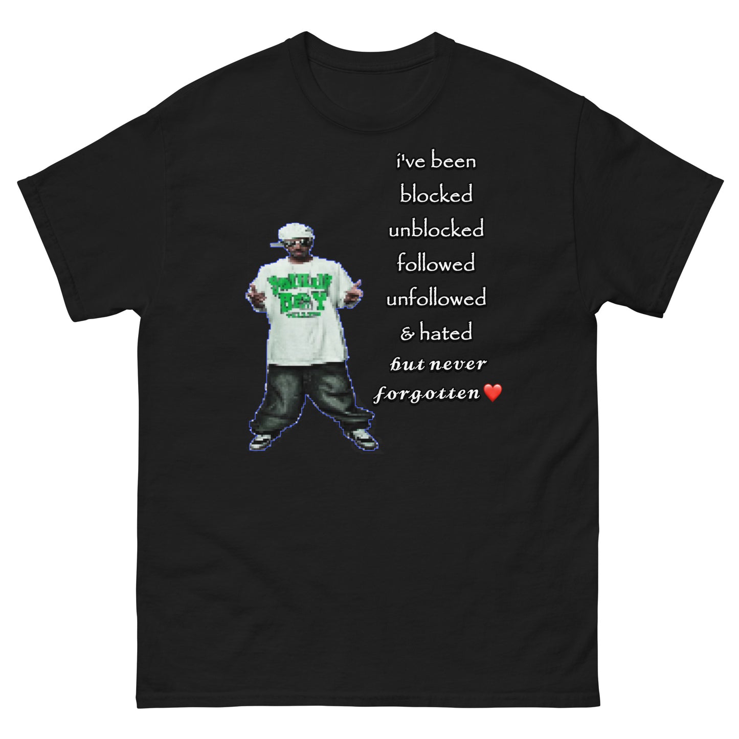 Never Forgotten Soulja Boy Cringey Tee