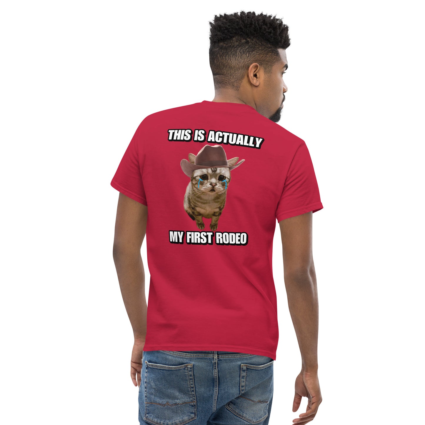My first rodeo Cringey Tee BACK PRINT