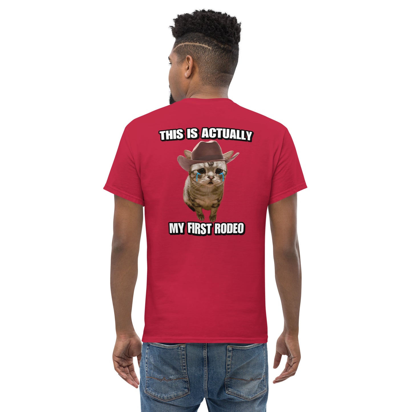 My first rodeo Cringey Tee BACK PRINT