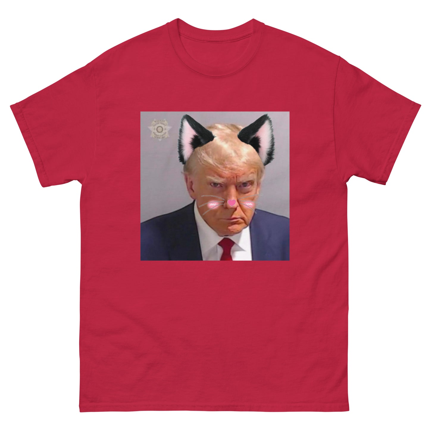 Catboy Trump Mugshot Cringey Tee