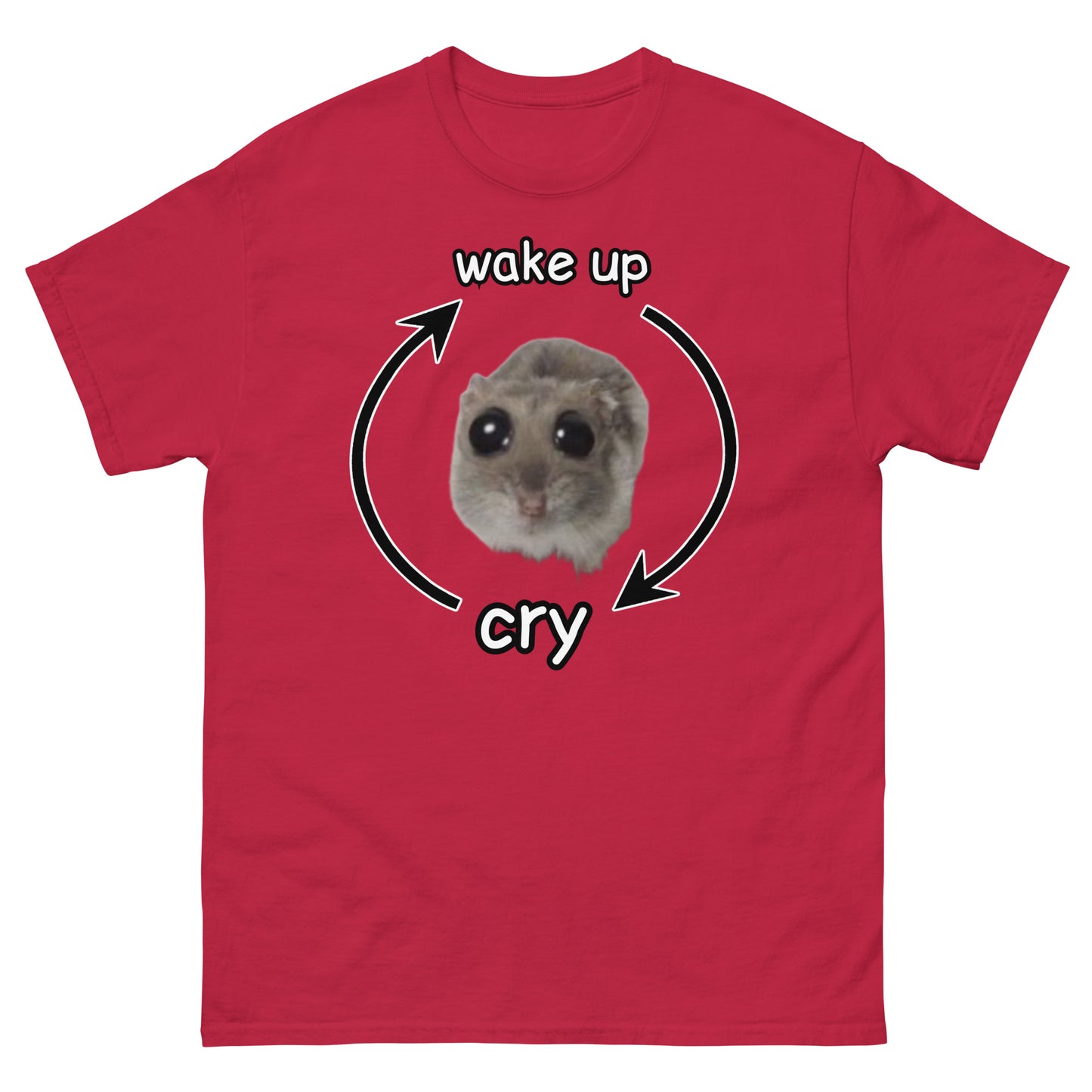 Wake Up Cry Cringey Tee