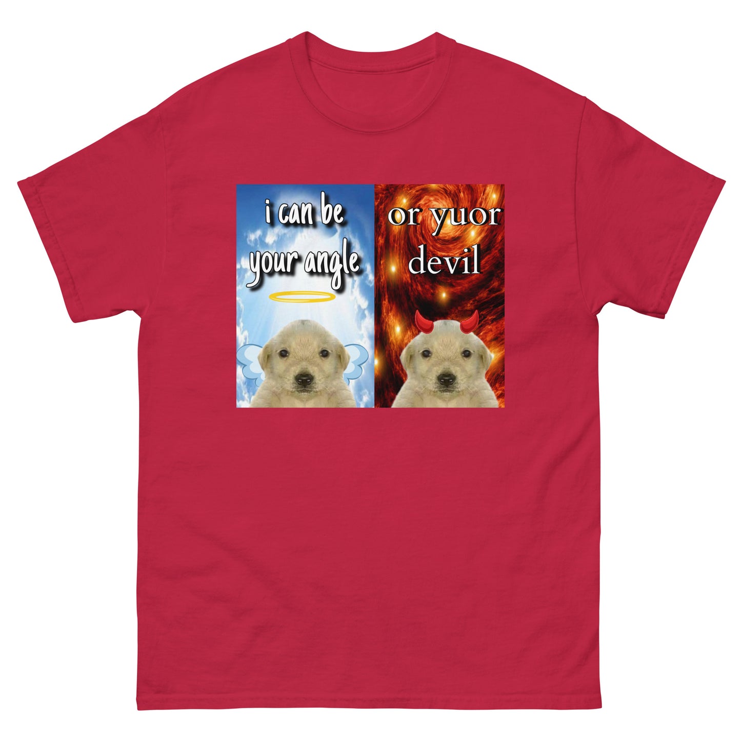 Angle / Devil Cringey Tee