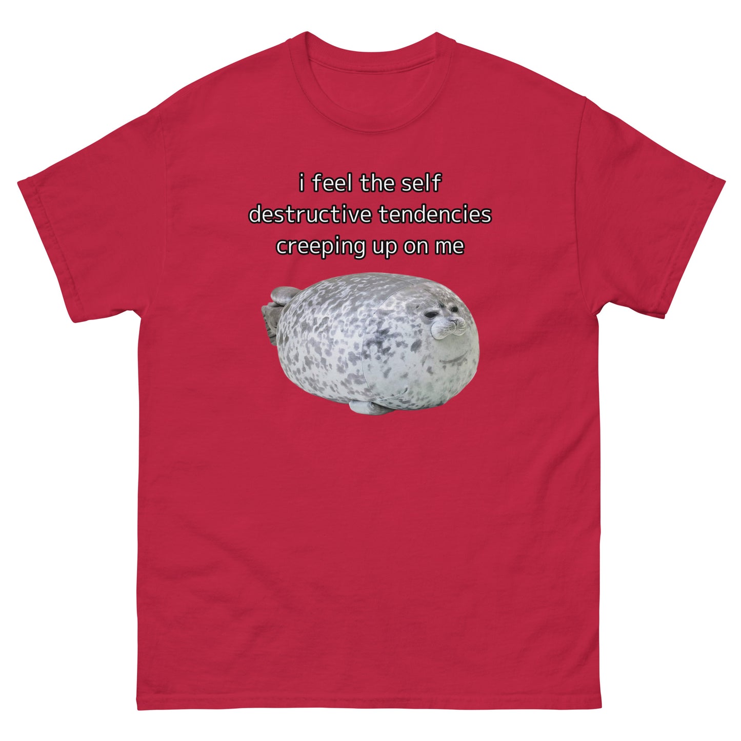 self destructive tendencies Cringey Tee