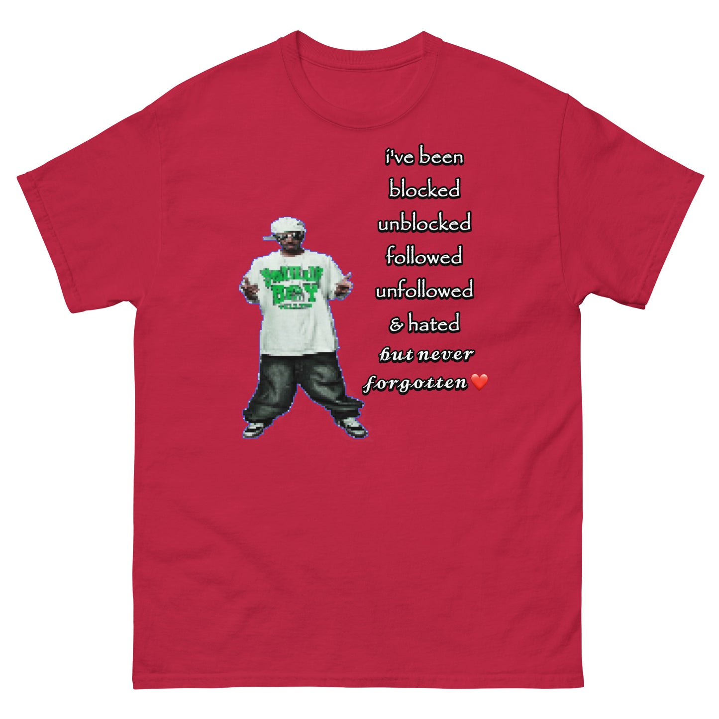 Never Forgotten Soulja Boy Cringey Tee