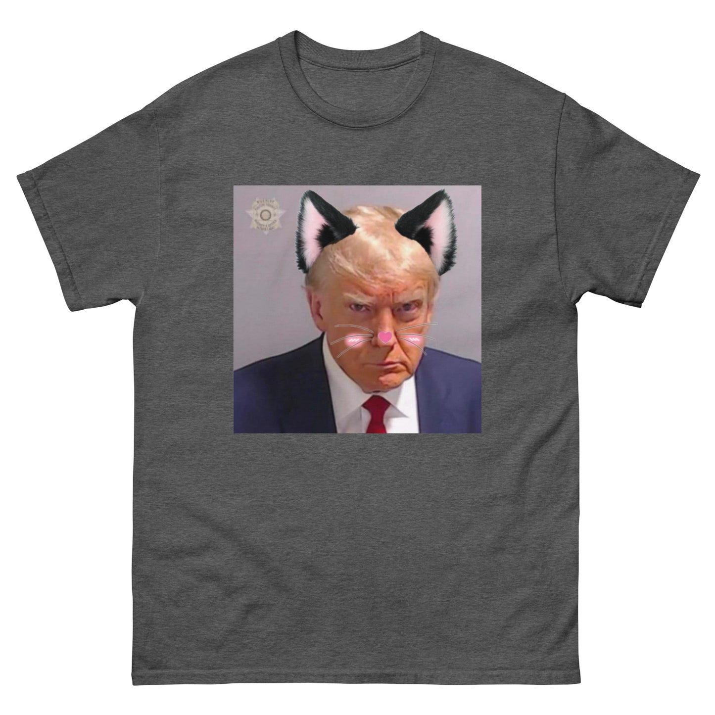 Catboy Trump Mugshot Cringey Tee