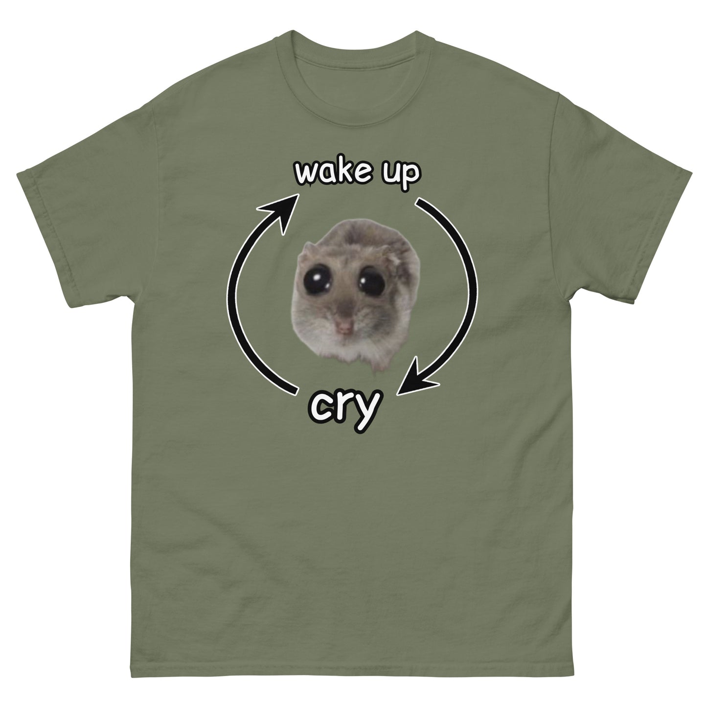 Wake Up Cry Cringey Tee