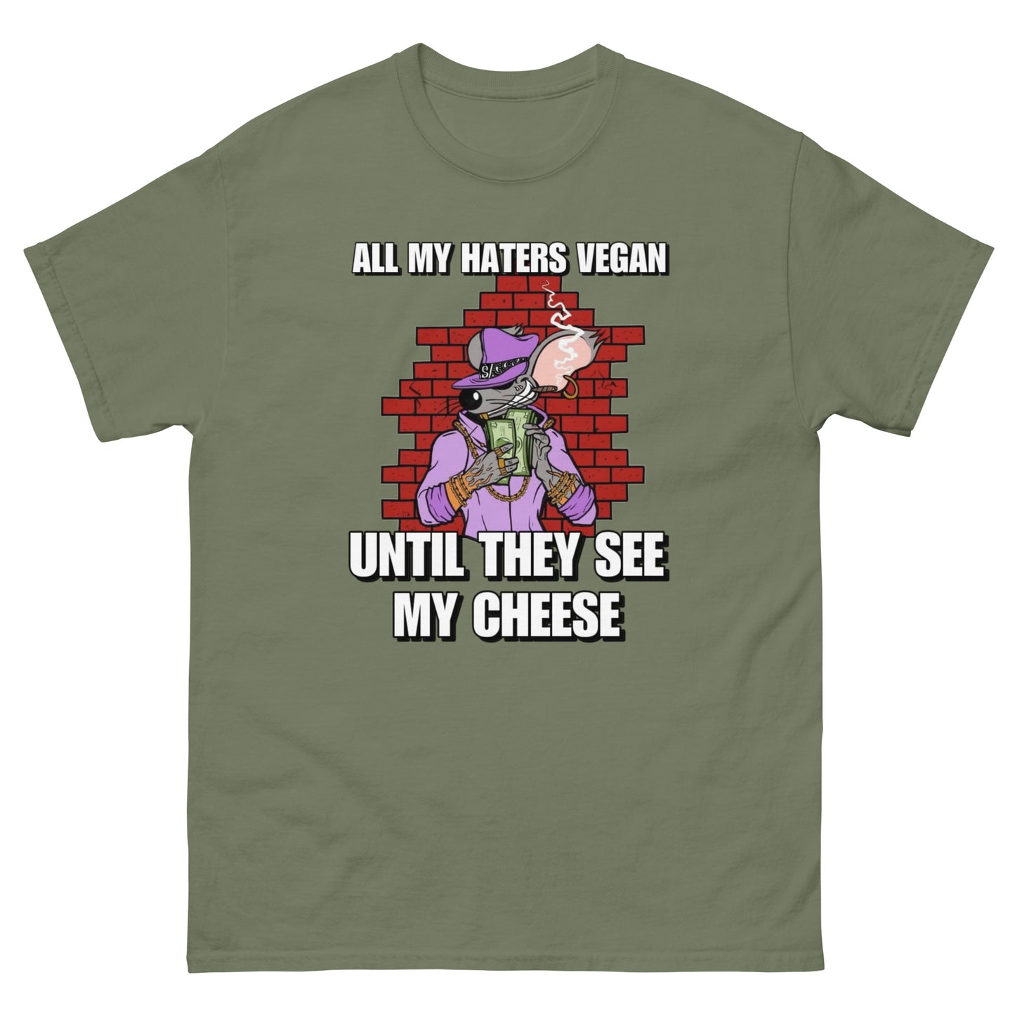 All my haters vegan Cringey Tee