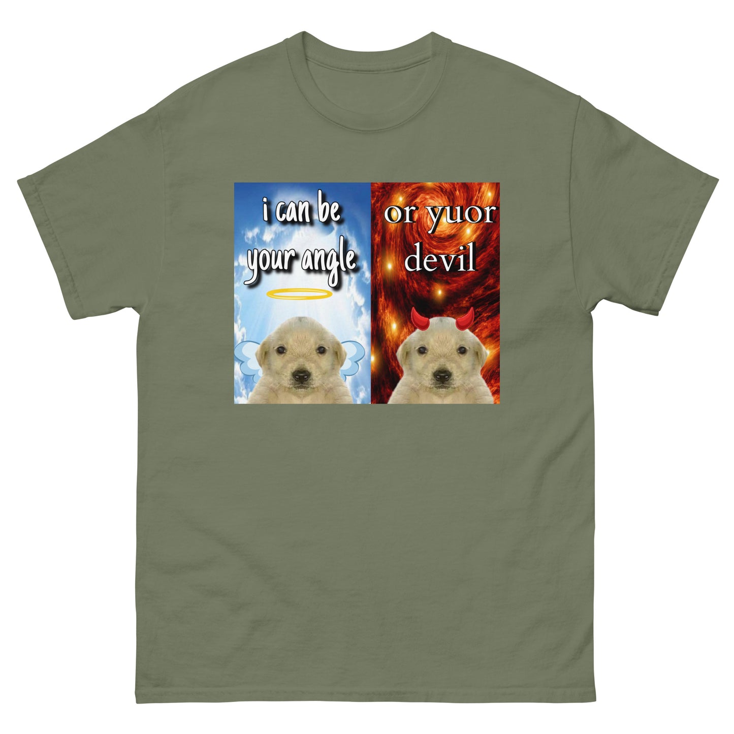 Angle / Devil Cringey Tee