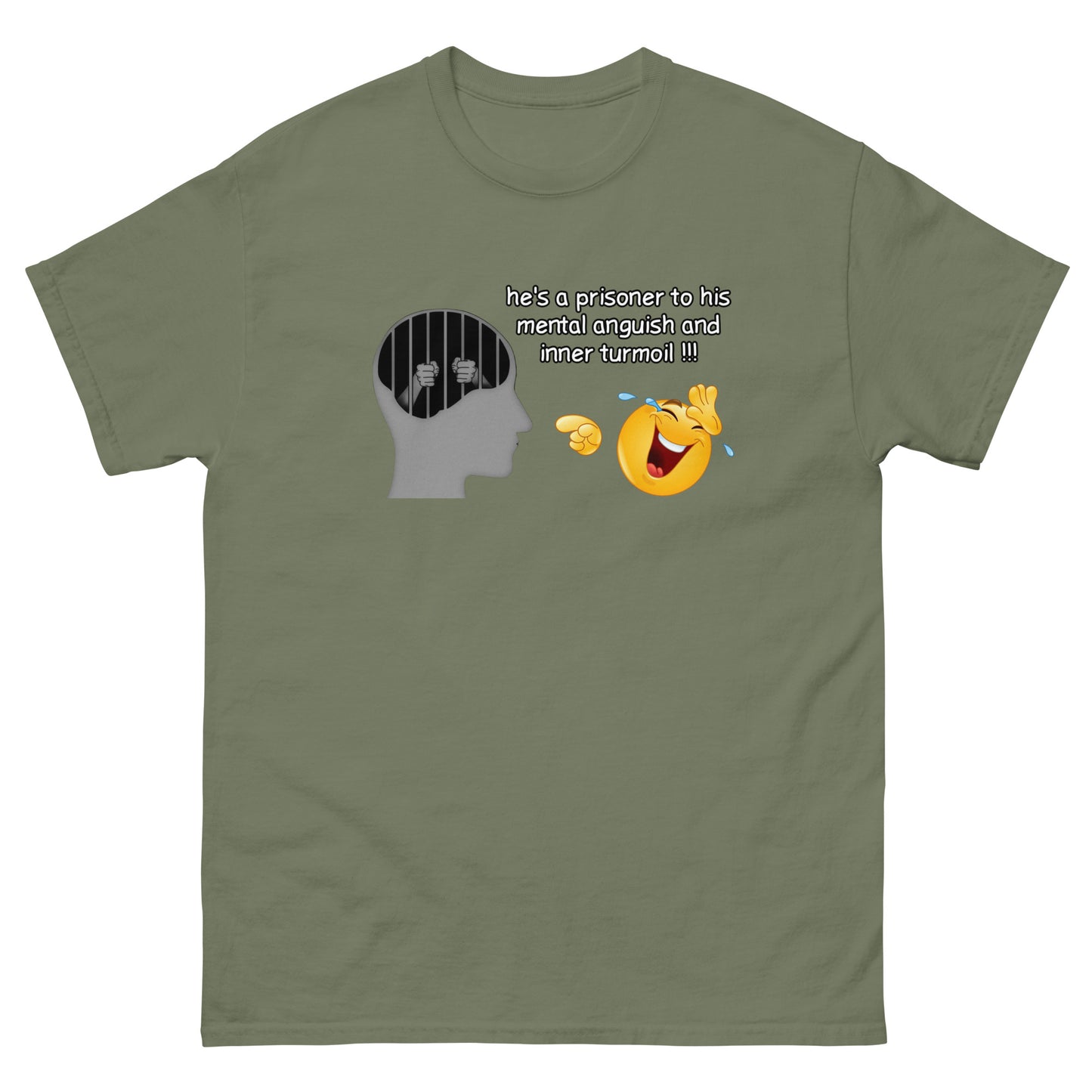 Mental anguish and inner turmoil Cringey Tee