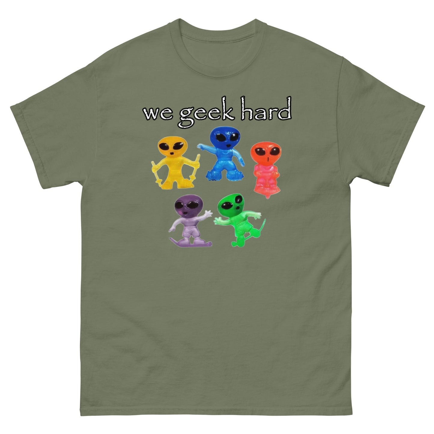 We geek hard Cringey Tee