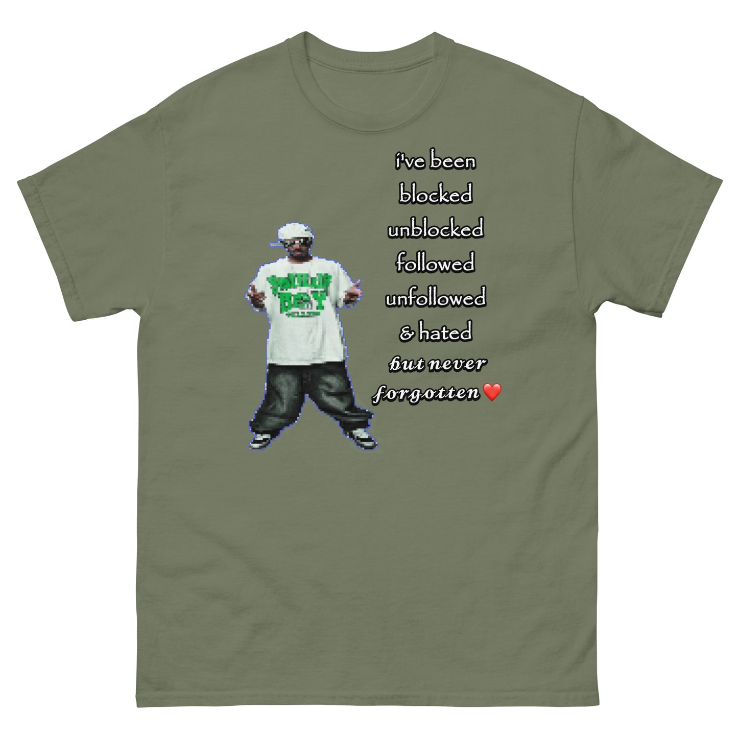Never Forgotten Soulja Boy Cringey Tee