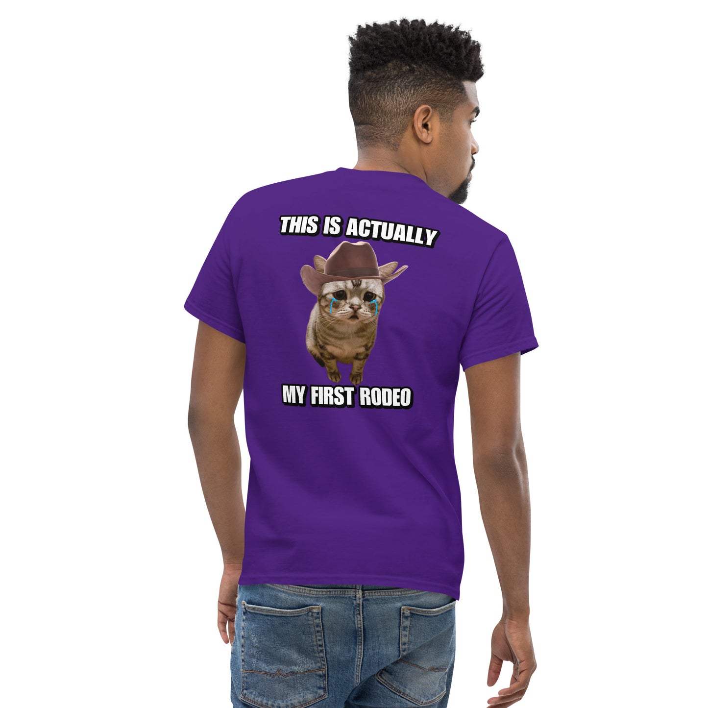My first rodeo Cringey Tee BACK PRINT