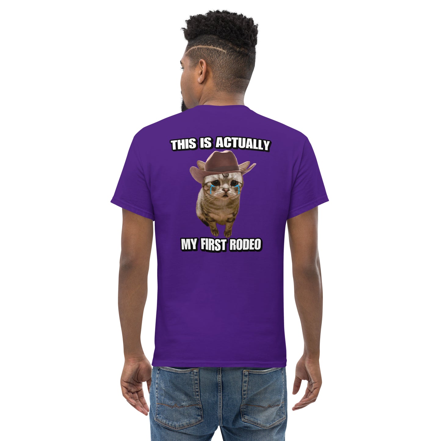 My first rodeo Cringey Tee BACK PRINT