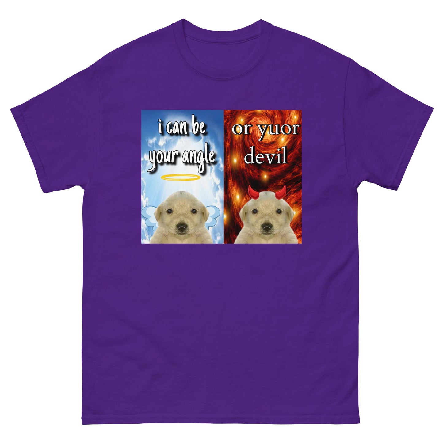 Angle / Devil Cringey Tee