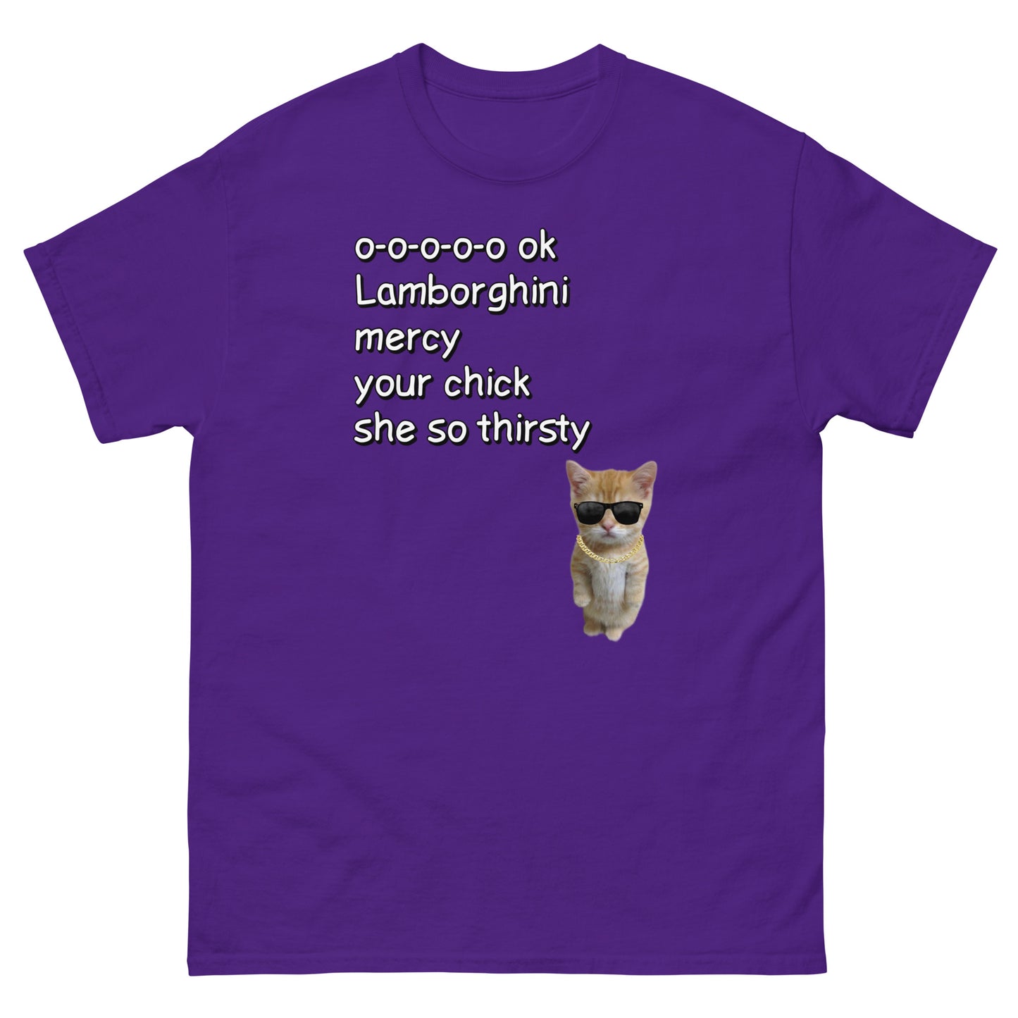 Lamborghini Mercy lyrics Cringey Tee