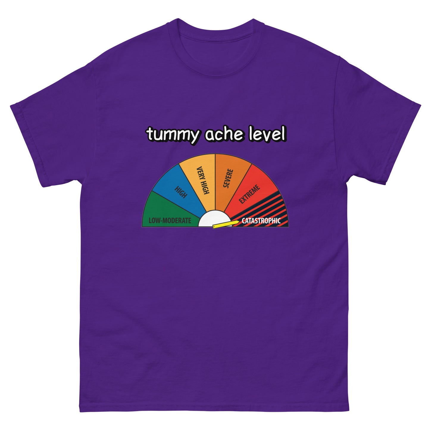 Tummy Ache Levels Cringey Tee