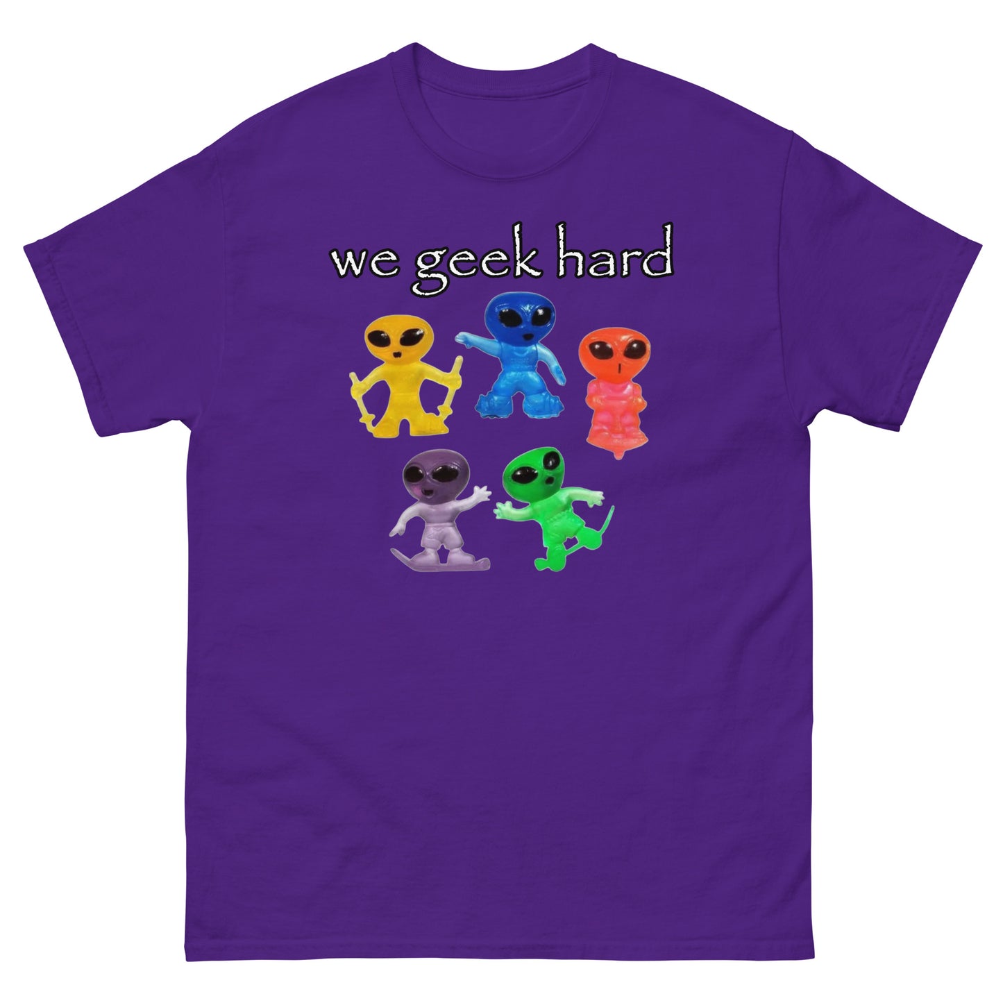 We geek hard Cringey Tee