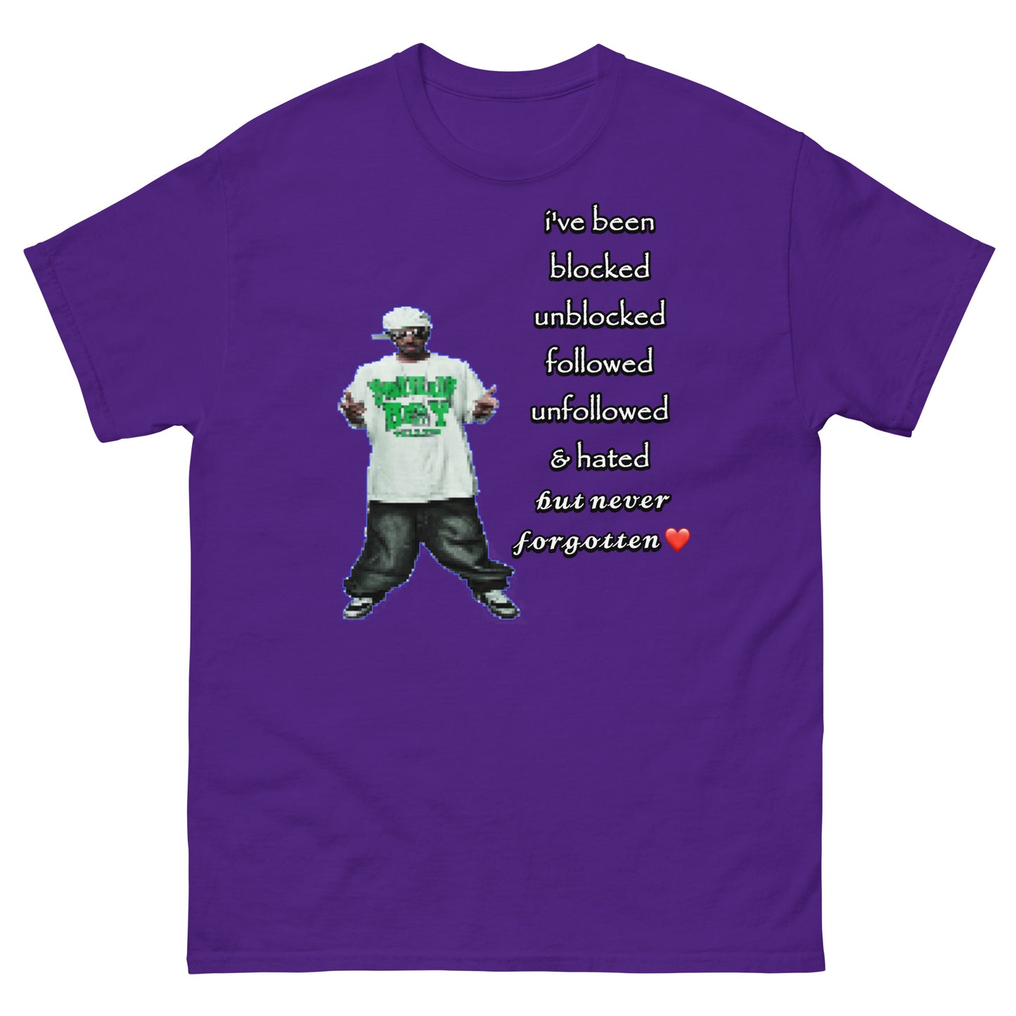 Never Forgotten Soulja Boy Cringey Tee