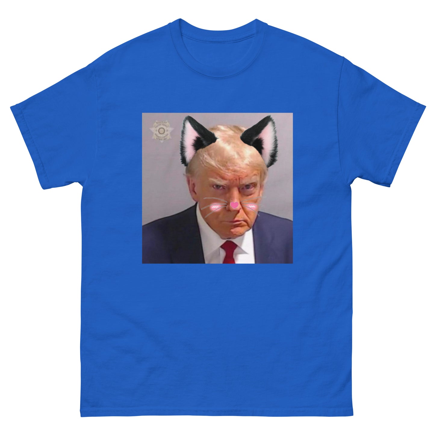 Catboy Trump Mugshot Cringey Tee