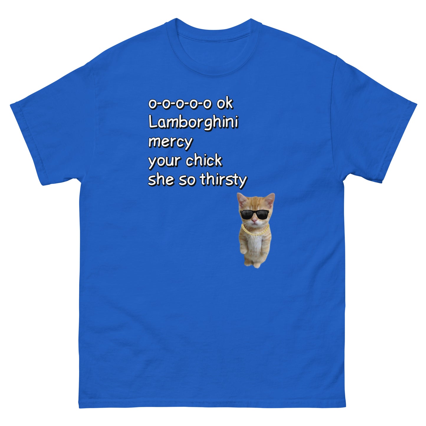 Lamborghini Mercy lyrics Cringey Tee