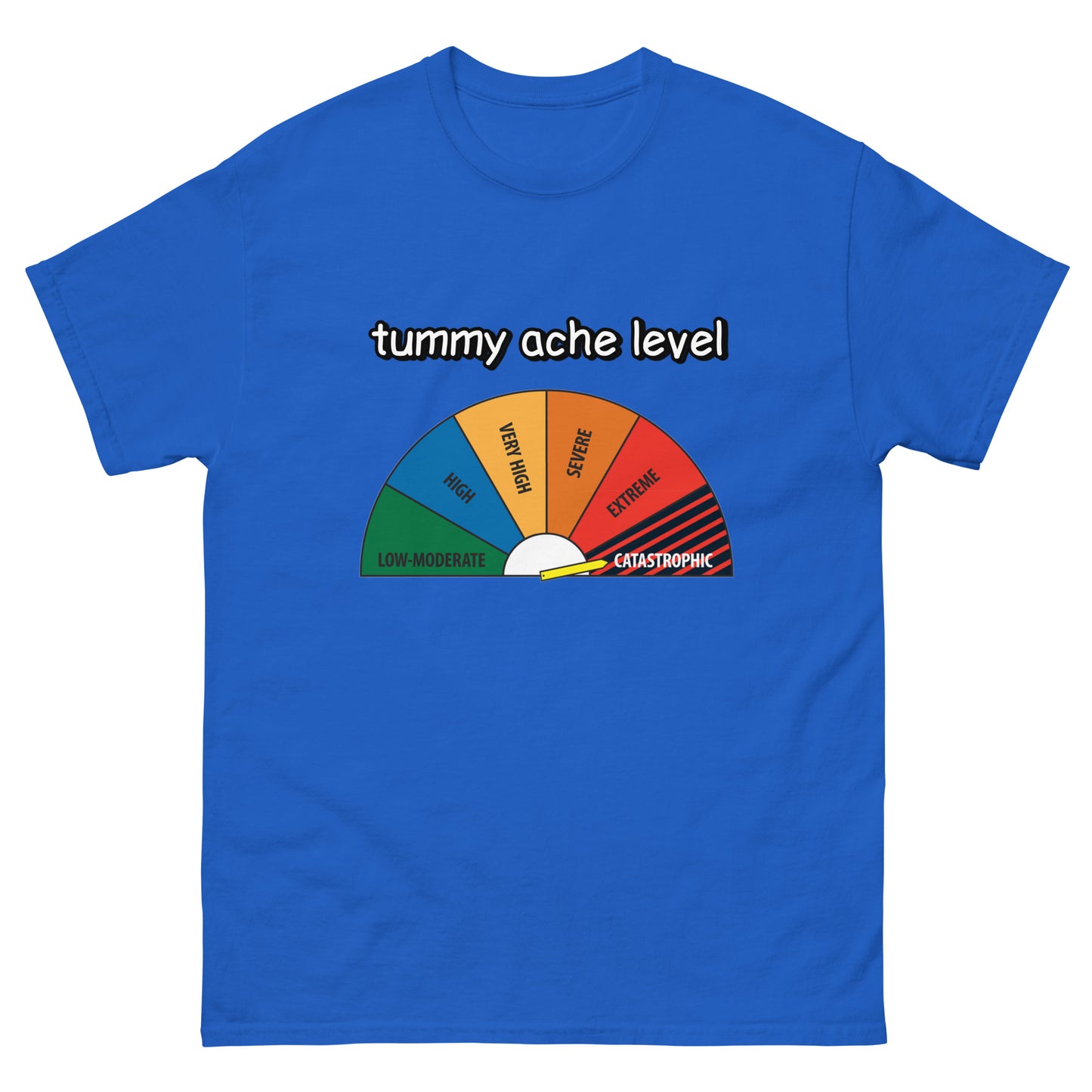 Tummy Ache Levels Cringey Tee