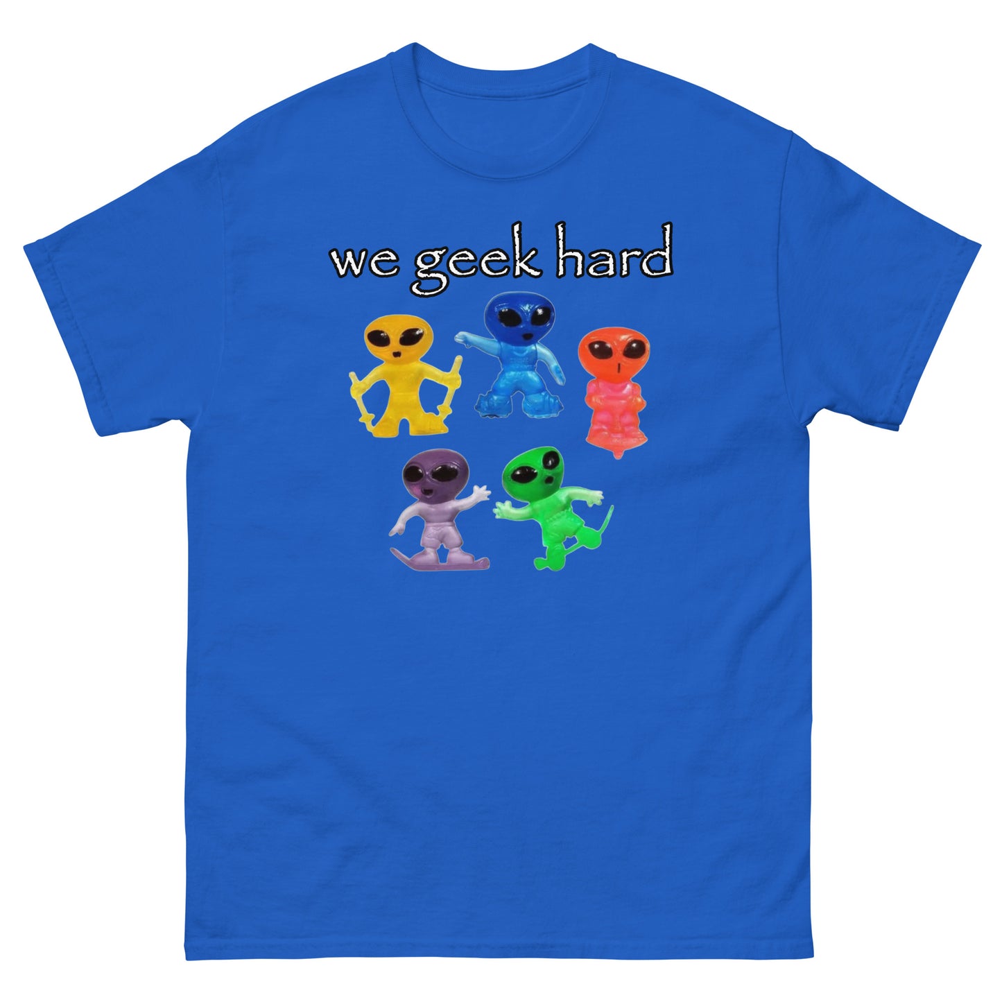 We geek hard Cringey Tee