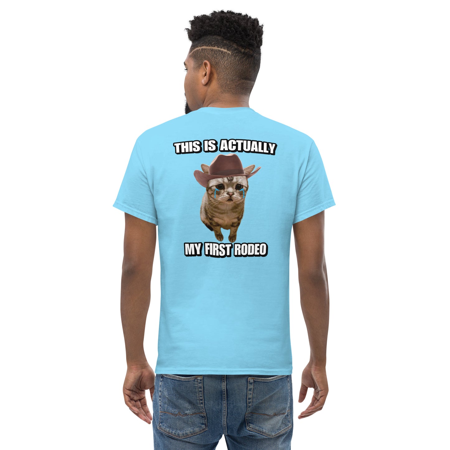 My first rodeo Cringey Tee BACK PRINT