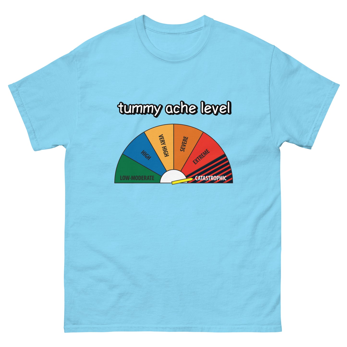 Tummy Ache Levels Cringey Tee