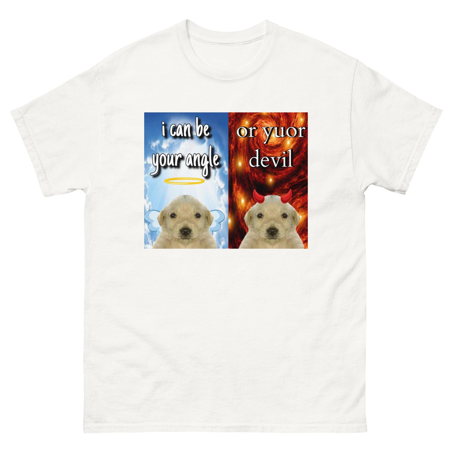 Angle / Devil Cringey Tee