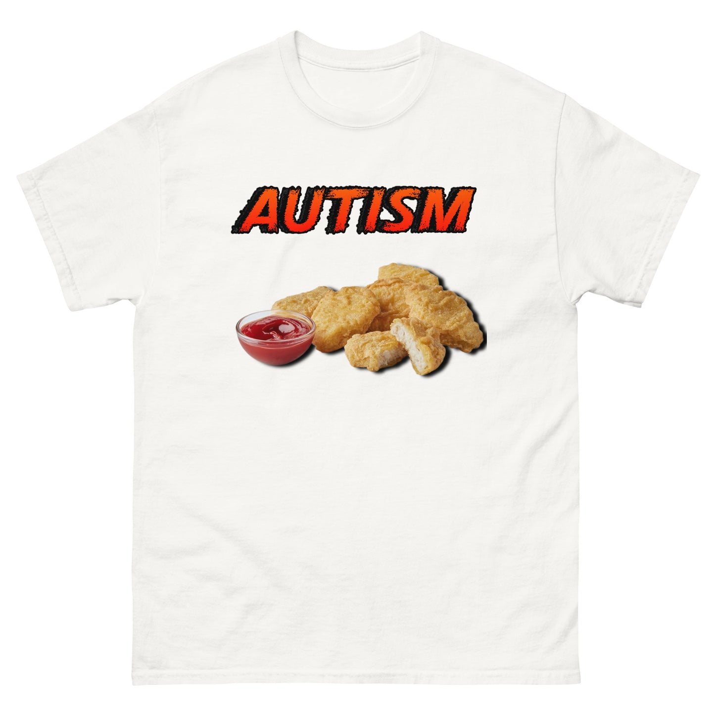 Chicken Nugget Autism Cringey Tee