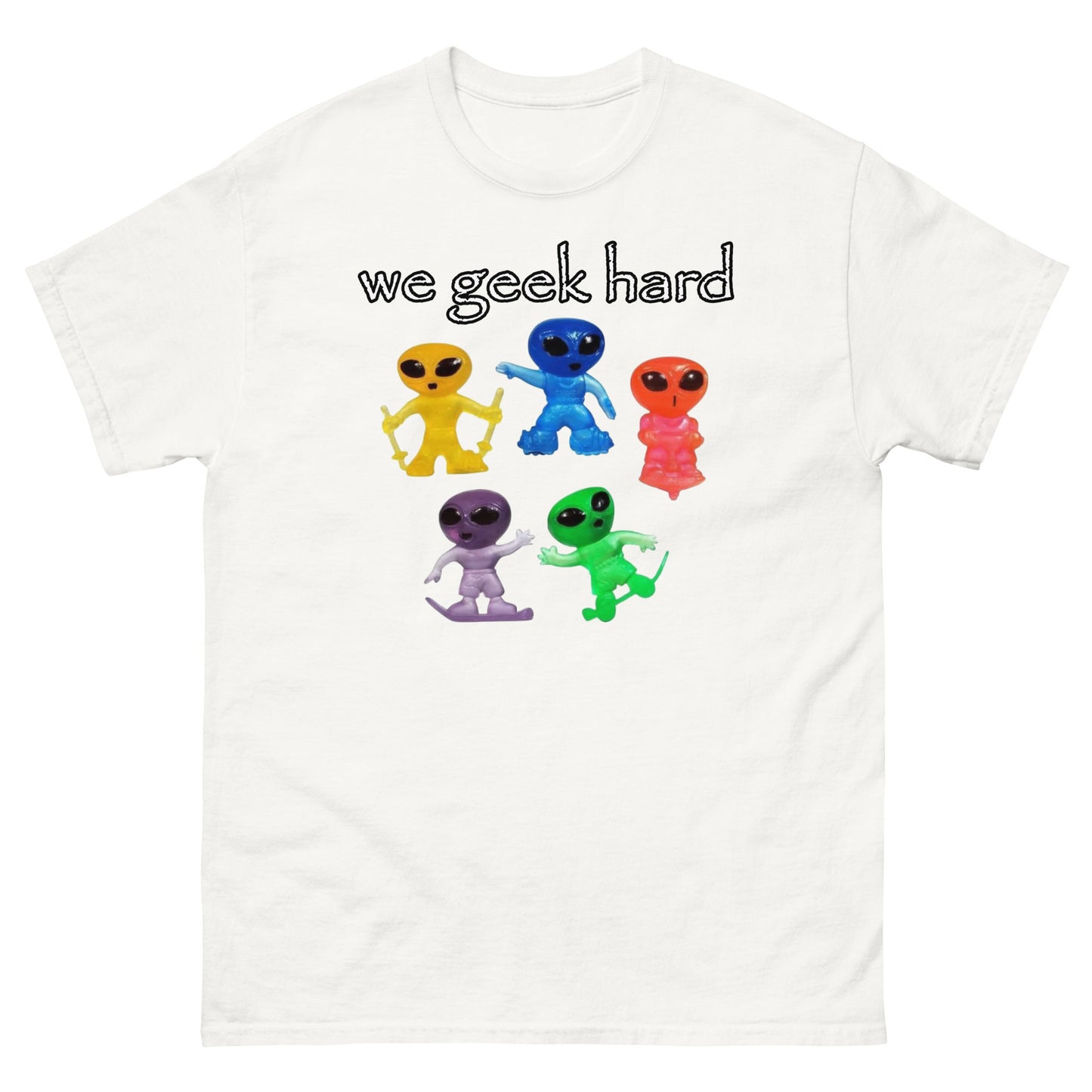 We geek hard Cringey Tee