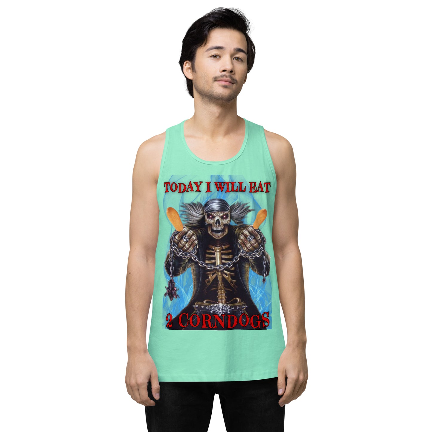 2 Corndogs Cringey Tank Top