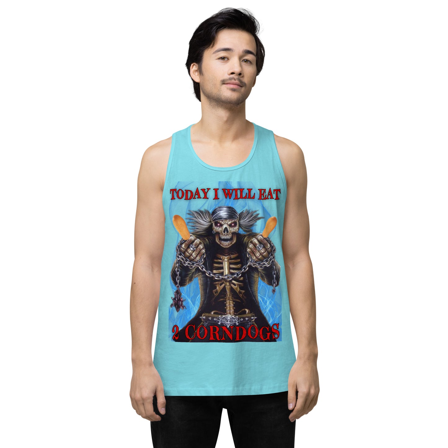 2 Corndogs Cringey Tank Top
