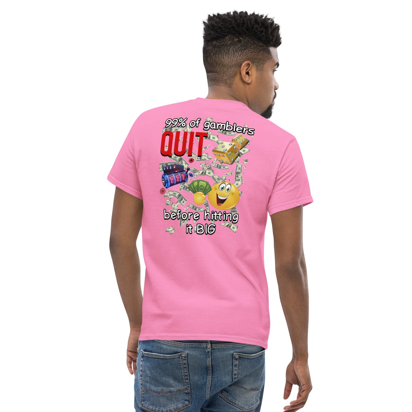 Gambling Cringey Tee BACK PRINT