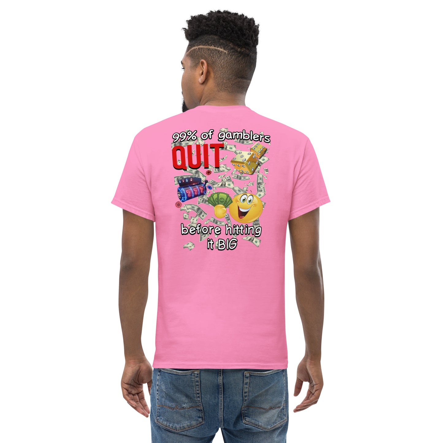 Gambling Cringey Tee BACK PRINT