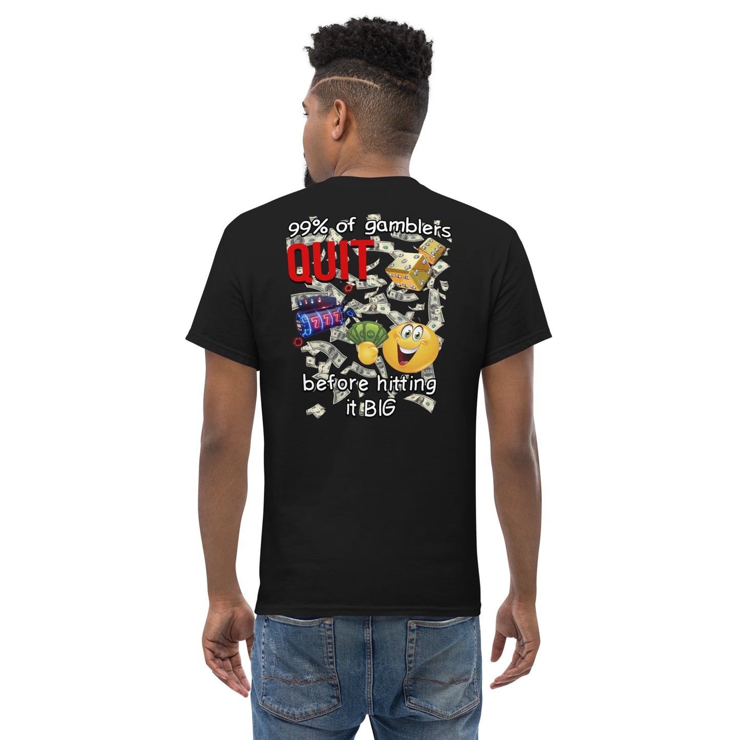 Gambling Cringey Tee BACK PRINT