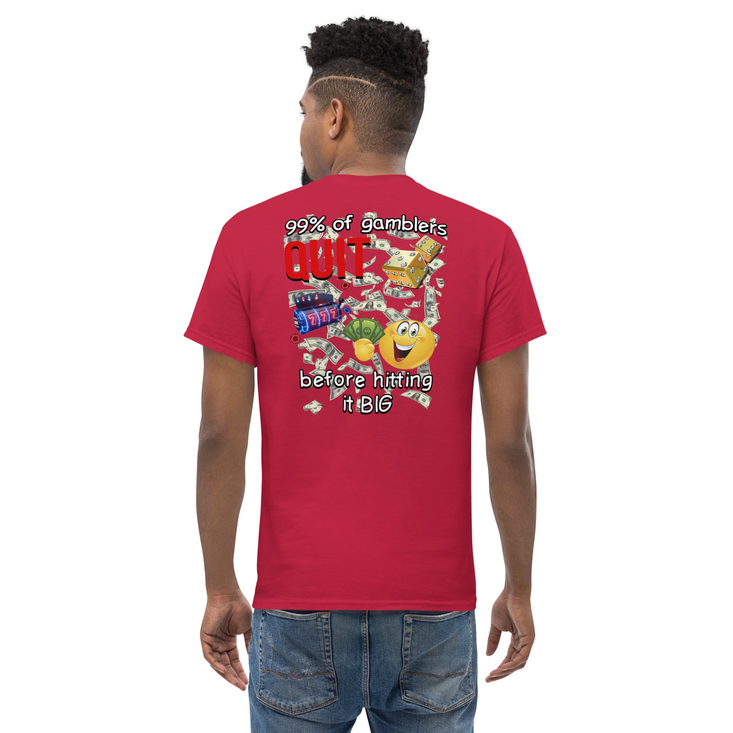 Gambling Cringey Tee BACK PRINT