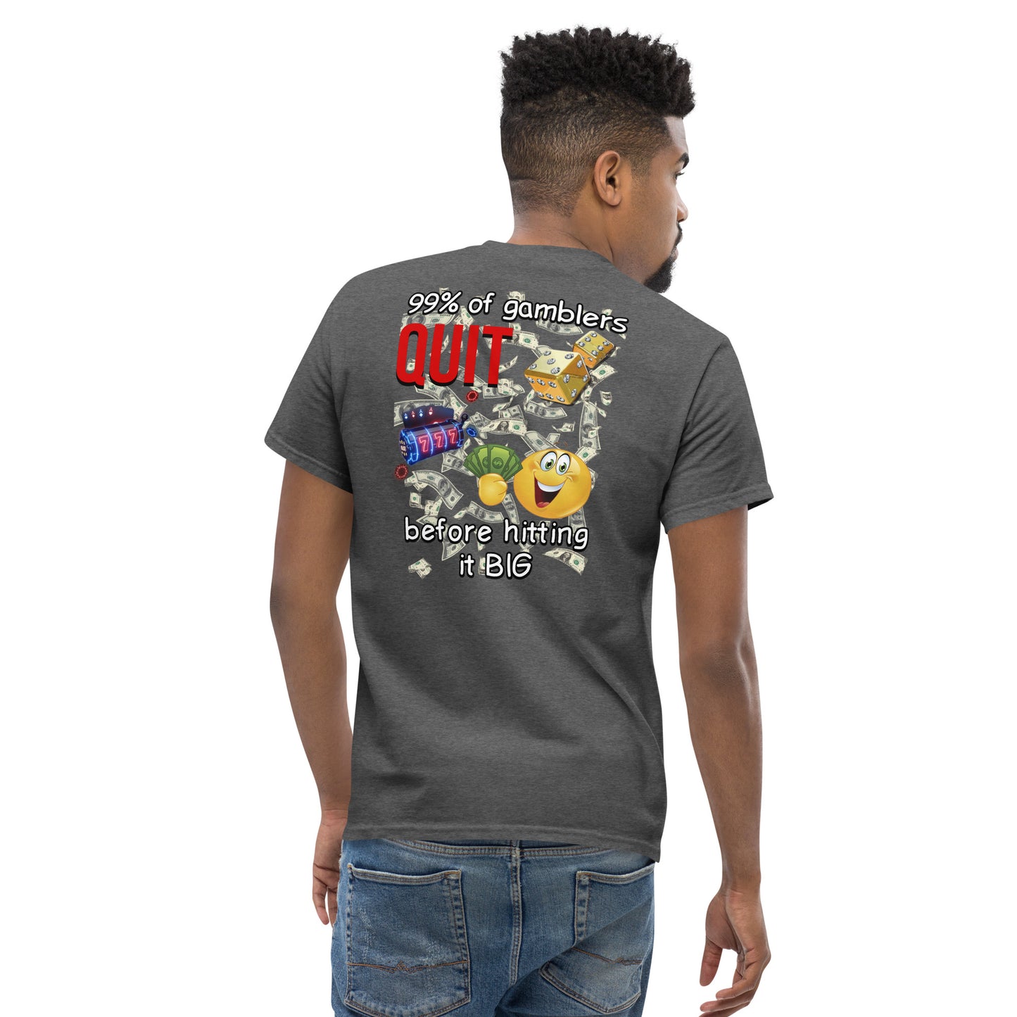 Gambling Cringey Tee BACK PRINT
