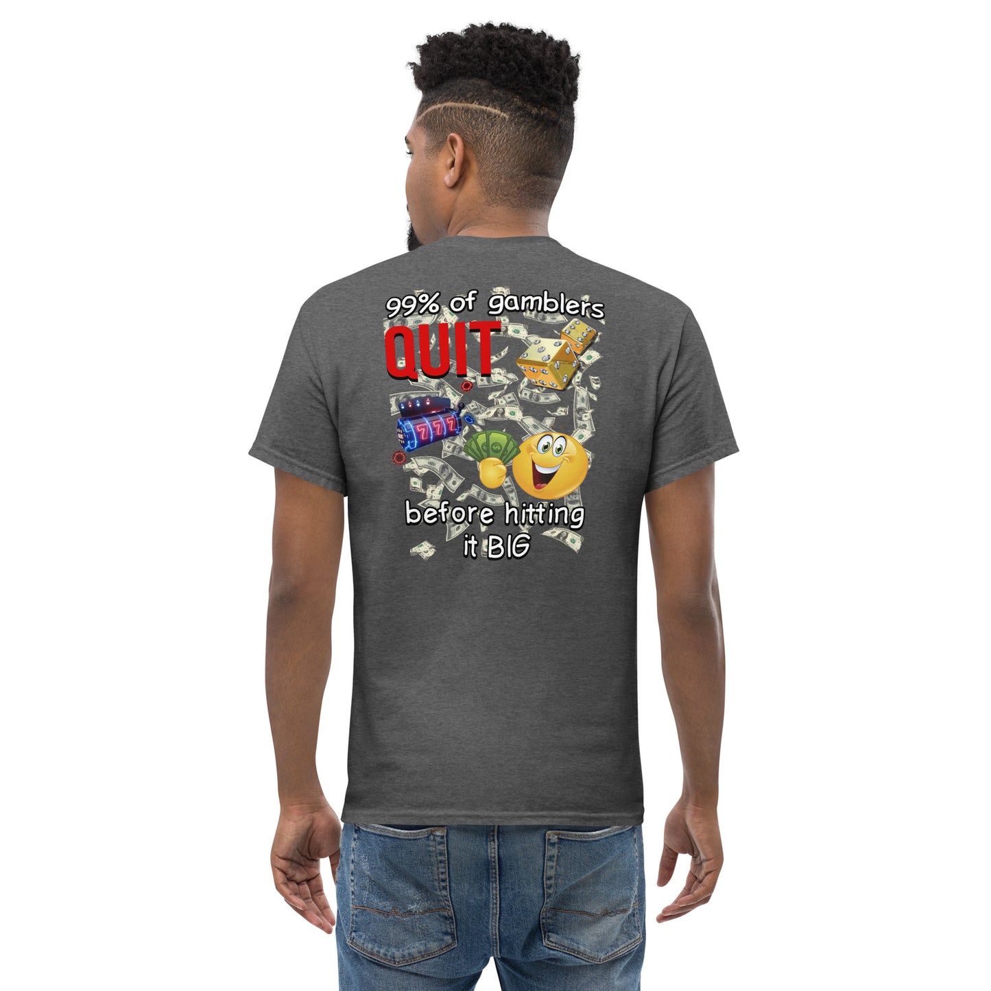 Gambling Cringey Tee BACK PRINT
